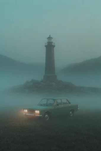 Cinematic Foggy Mysticism style reference image — atmospheric mystery