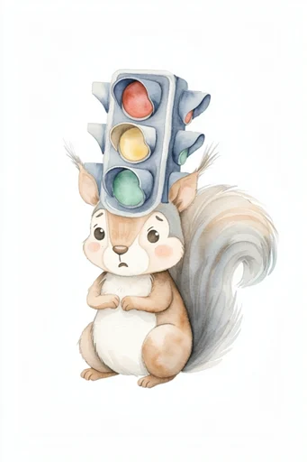 Whimsical Storybook Illustration style reference image — delicate ink outlines