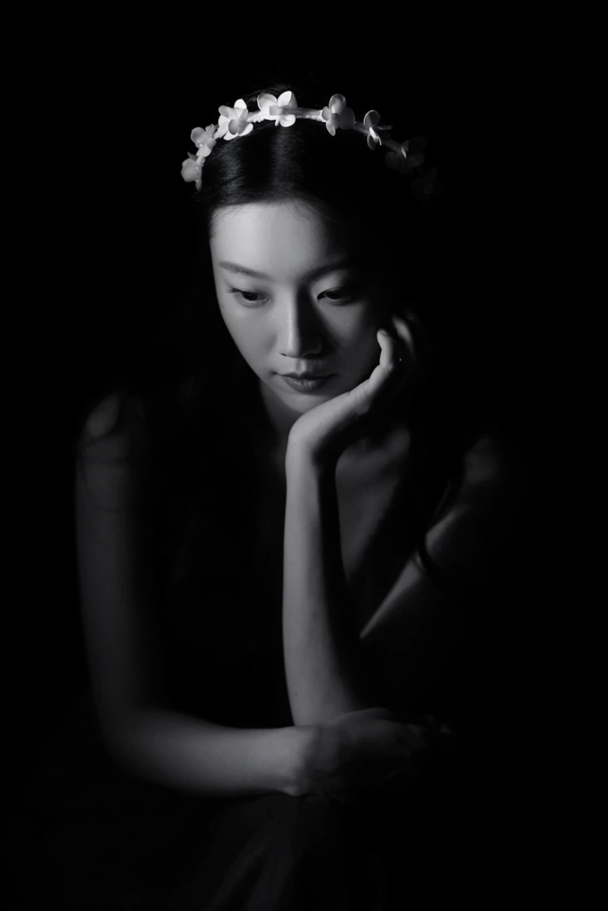 Luminous Chiaroscuro Noir style AI image example 2