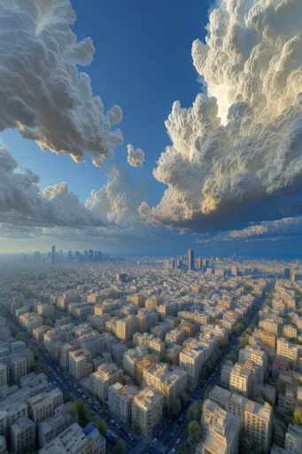 Ethereal Cloud Surrealism style reference image — high-definition rendering