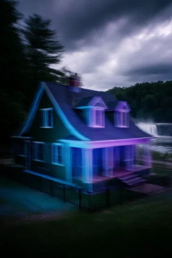 Kinetic Luminous Nocturne style AI image example 4