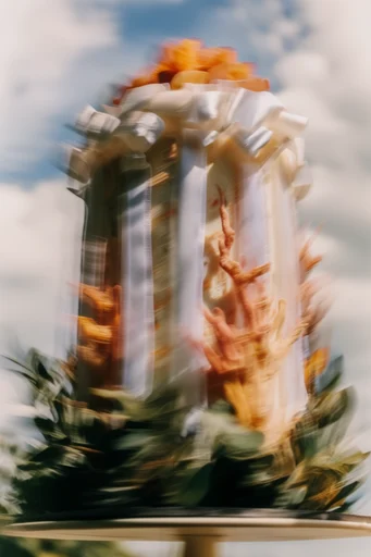 Kinetic Radiant Motion style reference image — dynamic energy