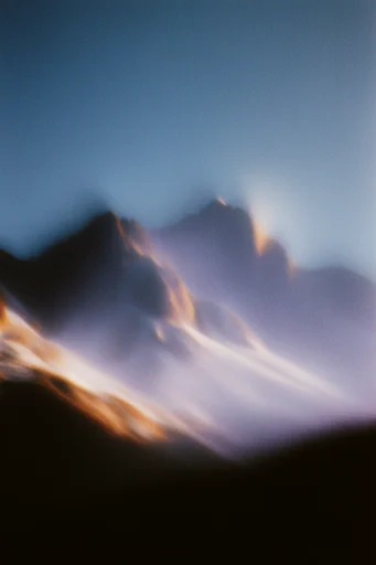 Ethereal Kinetic Nostalgia style reference image — motion blur