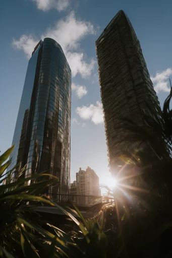 Luminous Natural Transcendence style reference image — golden hour