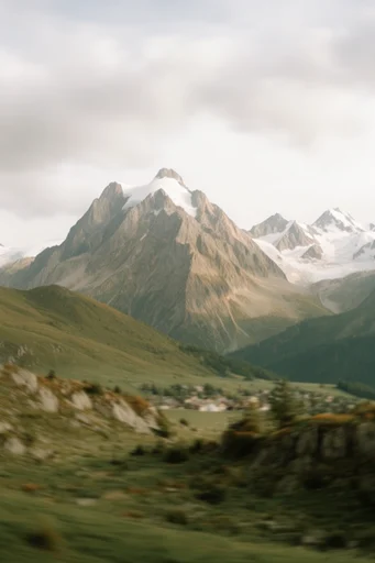 Ethereal Pastoral Nostalgia style reference image — shallow depth of field