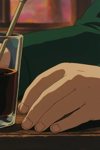 Nostalgic OVA Aesthetic style reference image — vintage OVA aesthetic