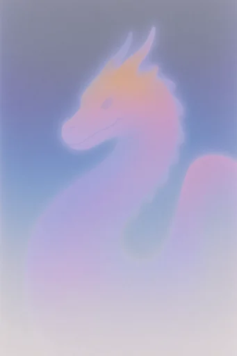 Ethereal Luminescent Gradient style reference image — iridescent pearlescent sheen