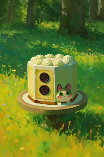 Vibrant Impressionist Storytelling style reference image — stylized graphic shapes