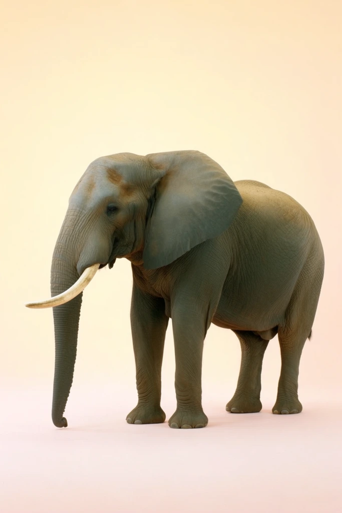 Refined Minimalist Pastel style AI image example 3