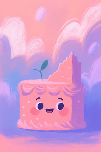 Whimsical Dreamy Minimalism style reference image — high-contrast color blocking