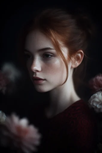 Moody Tactile Intimacy style reference image — earthy and jewel-toned palette