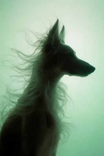 Spectral Sage Silhouette style reference image — surreal atmosphere