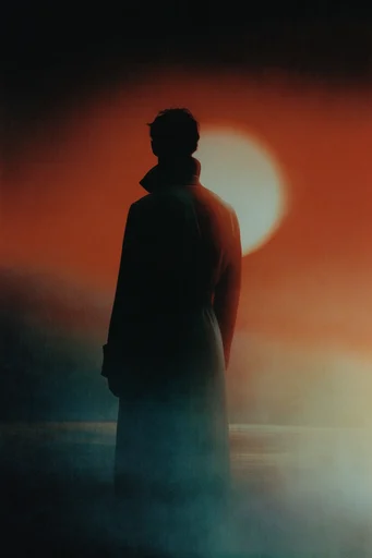 Luminous Noir Silhouette moodboard — generate AI images in this style