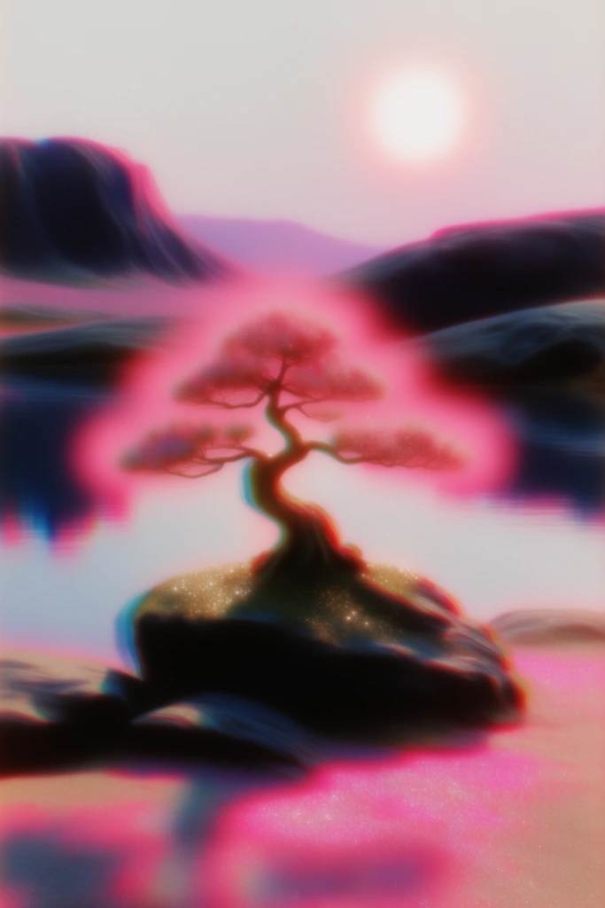 Thermal Aura Surrealism style AI image example 2