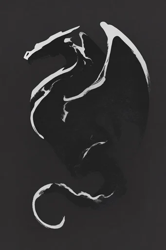 Luminous Noir Minimalism style reference image — stippled texture