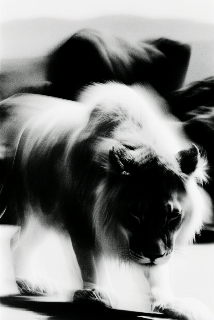 Spectral Kinetic Noir style AI image example 3