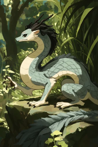Earthy Gouache Serenity style reference image — minimalist organic shapes