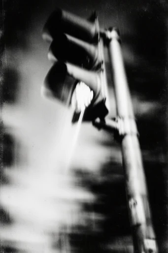 Spectral Analog Decay style reference image — spectral motion blur