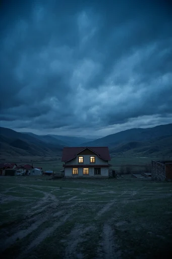 Luminous Melancholic Twilight style AI image example 4
