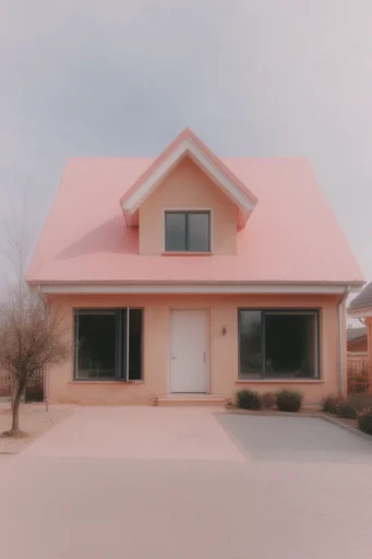 Surreal Infrared Americana style AI image example 4