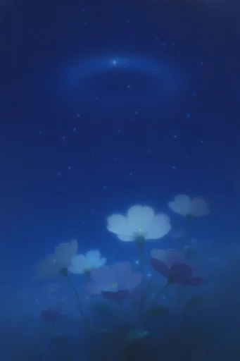 Ethereal Nocturnal Nostalgia style reference image — magical realism
