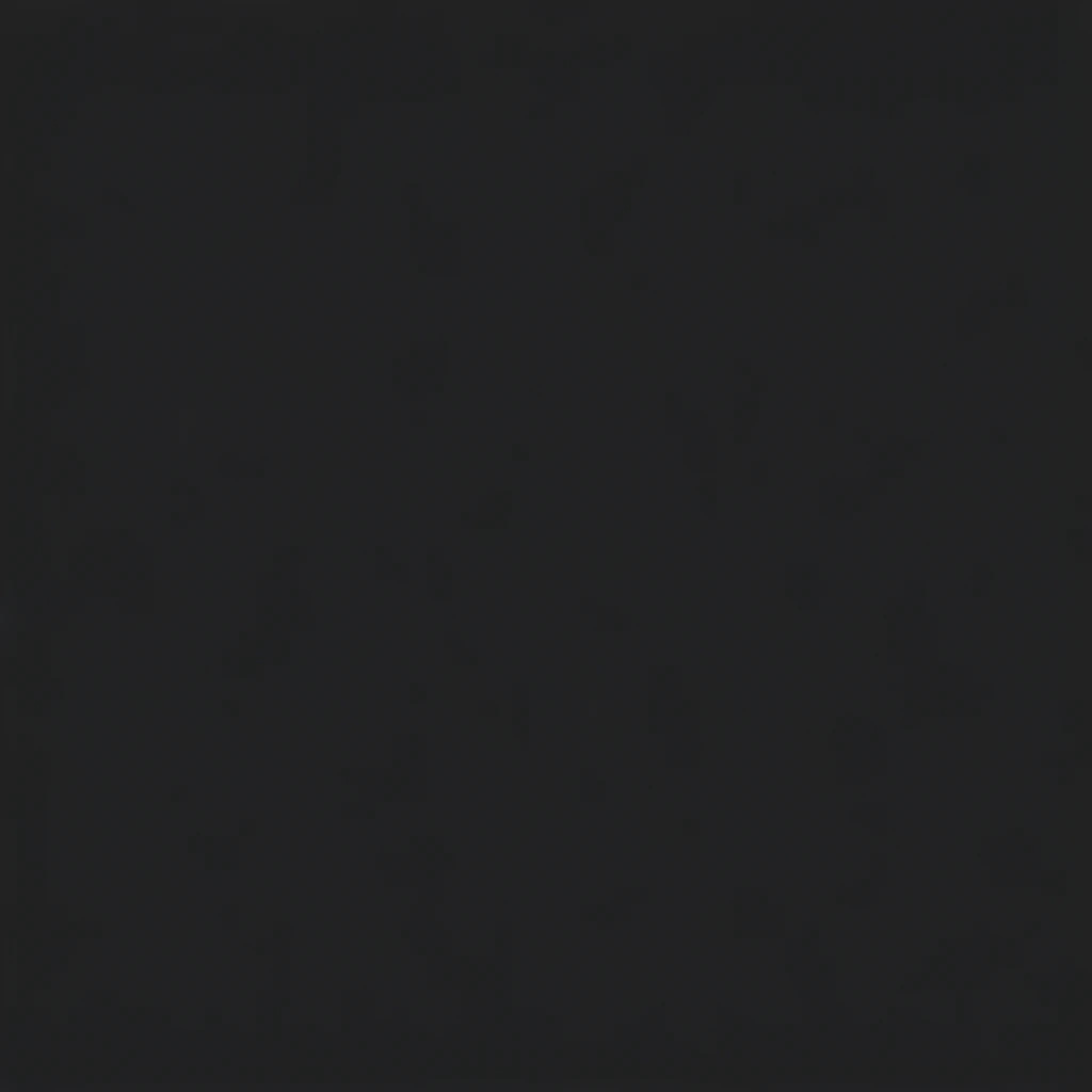 minimalist solid dark gray void, stark negative space, flat matte surface, completely empty composition, untextured pure black background, absolute darkness