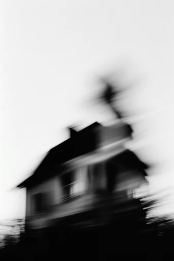Ethereal Kinetic Monochrome style reference image — long exposure