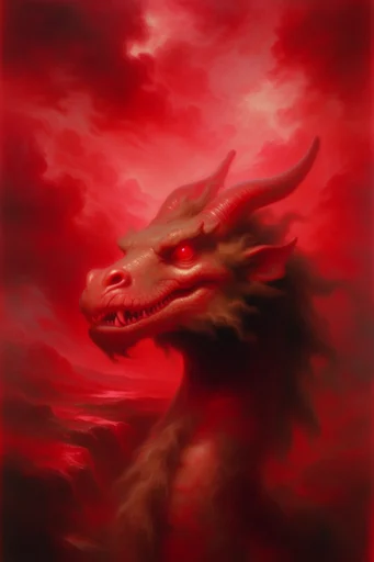 Crimson Gothic Baroque style reference image — dark gothic romanticism