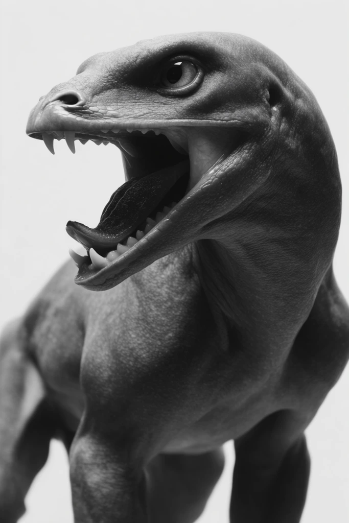 Visceral Monochrome Texture style AI image example 3