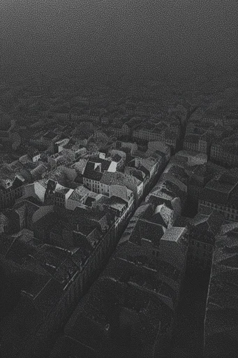 Tactile Noir Minimalism style reference image — high-contrast black and white