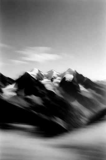 Kinetic Spectral Monochrome style reference image — kinetic energy