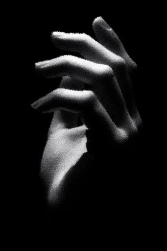 Nocturnal Stipple Noir style reference image — chiaroscuro