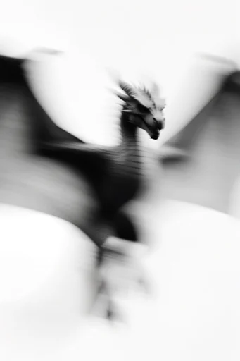 Spectral Motion Noir style reference image — ghostly motion blur