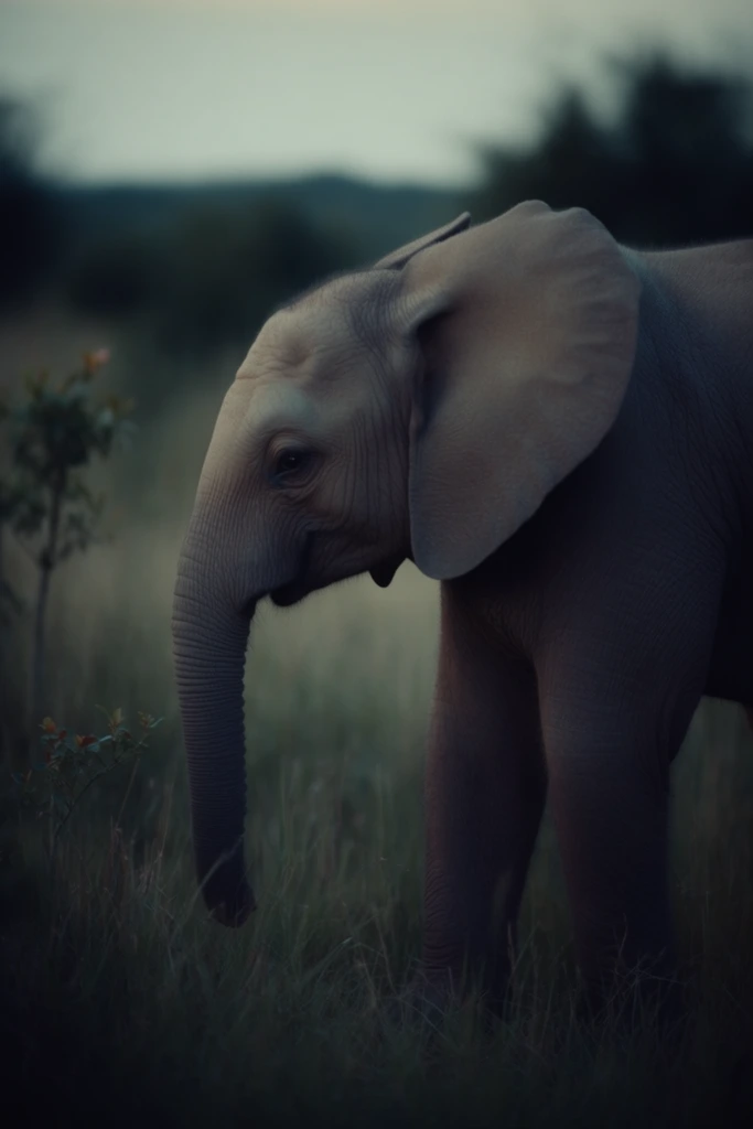 Ethereal Cinematic Melancholy style AI image example 3