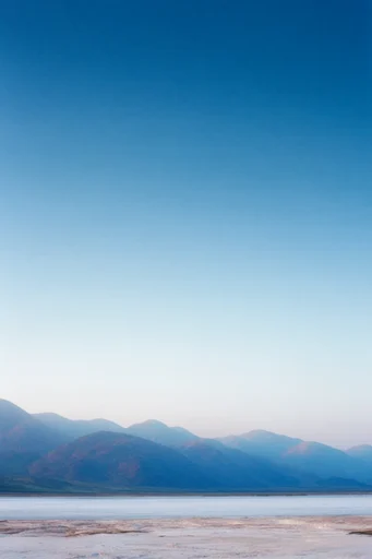 Stark Minimalist Horizon style reference image — hyper-minimalism