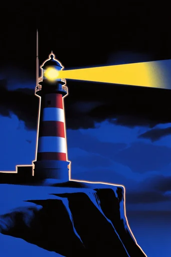 Nocturnal Retro-Futurist Noir style reference image — retro 1980s cinematic aesthetic