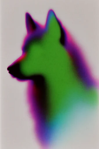 Luminescent Spectral Blur style AI image example 3