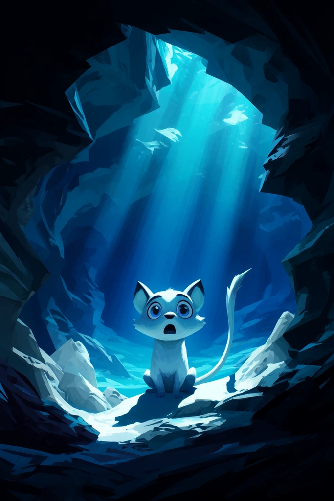 Luminous Abyssal Fantasy style AI image example 3
