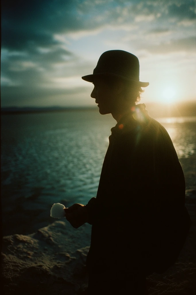 Cinematic Chiaroscuro Solitude style AI image example 2