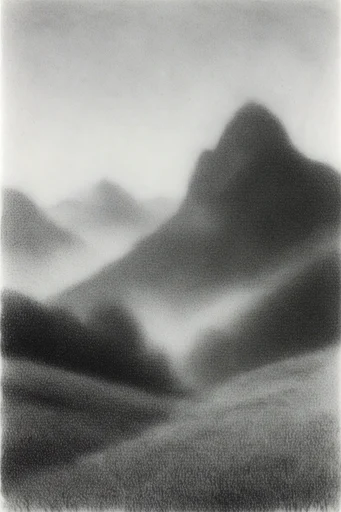 Ethereal Noir Pictorialism style reference image — atmospheric haze