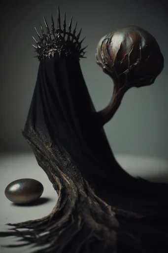Liquid Gothic Sovereign style reference image — dark gothic fantasy