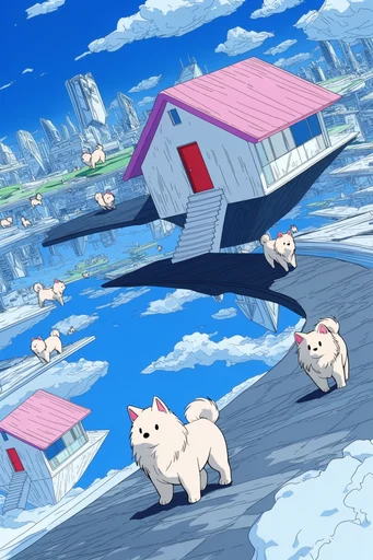 Surreal Pastel Dreamscape style reference image — lofi dreamscape