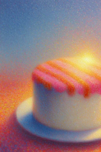 Ethereal Grain Dreamscapes style reference image — minimalist symbolic geometry