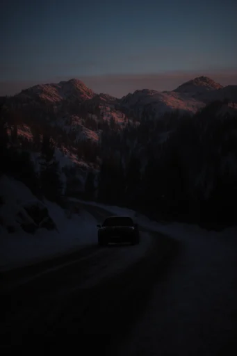 Cinematic Nocturnal Noir style reference image — cinematic low-key lighting