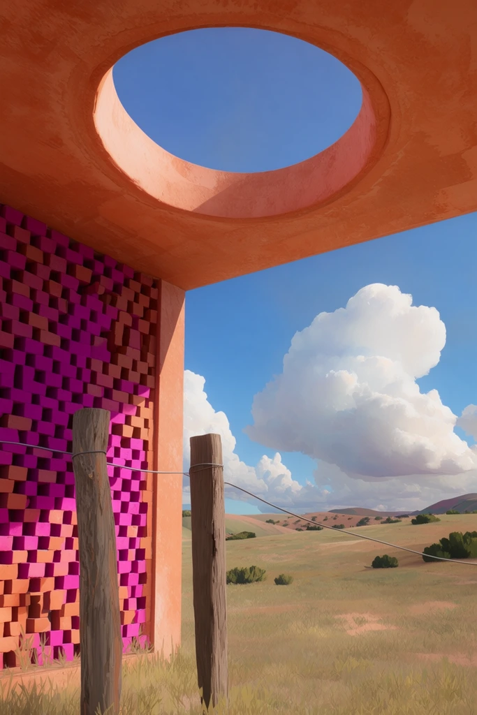 Cinematic Retro Maximalism style AI image example 2
