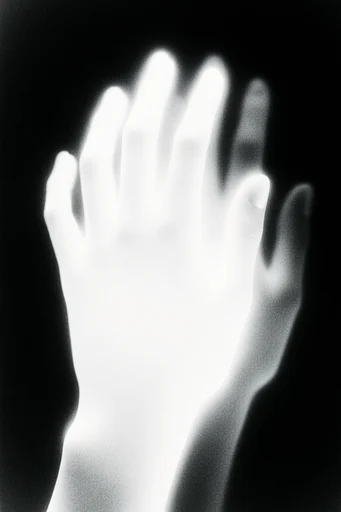 High-Contrast Ethereal Noir style reference image — stark chiaroscuro