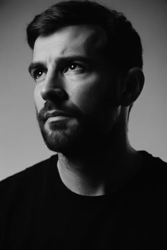 Cinematic Chiaroscuro Noir style reference image — moody atmosphere