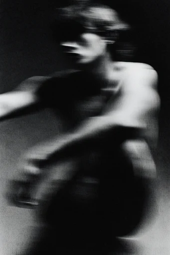 Kinetic Noir Abstraction moodboard — generate AI images in this style