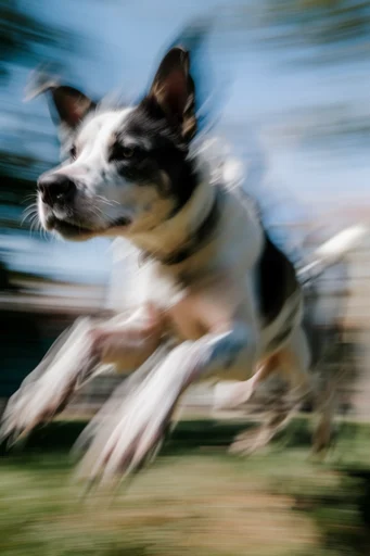 Kinetic Blur Velocity style reference image — velocity blur
