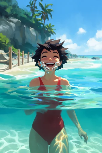 Vibrant Sun-Drenched Coastal moodboard — generate AI images in this style
